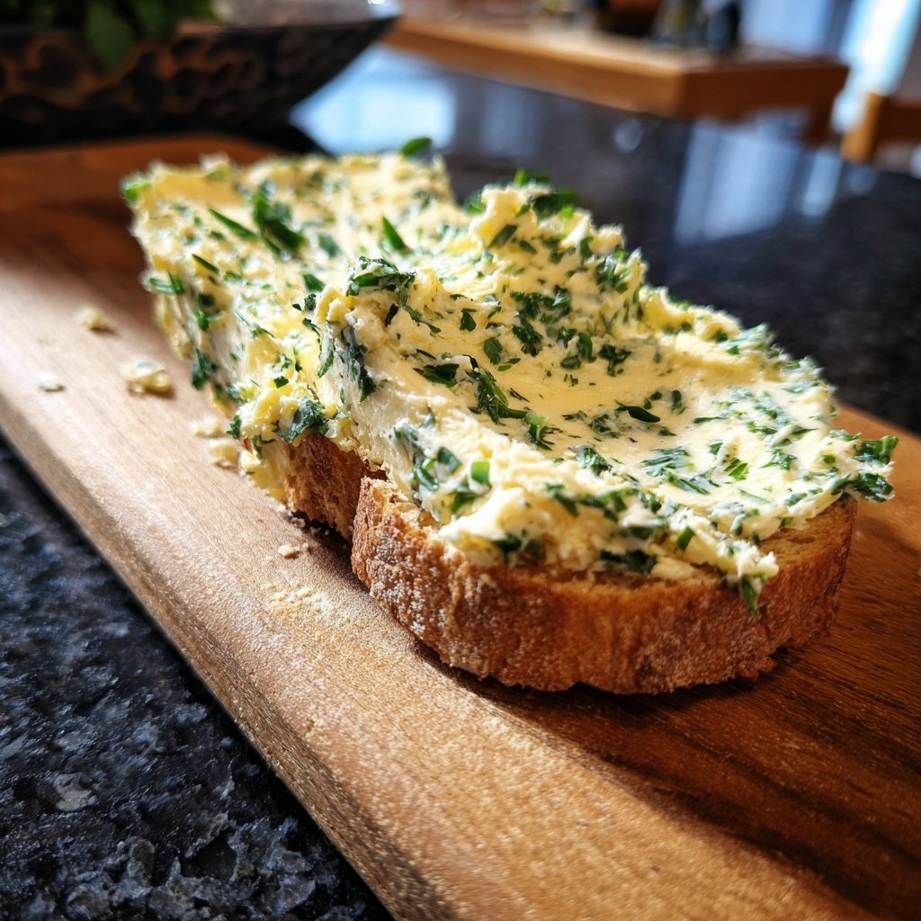 Kräuterbutter Für Grillkäse