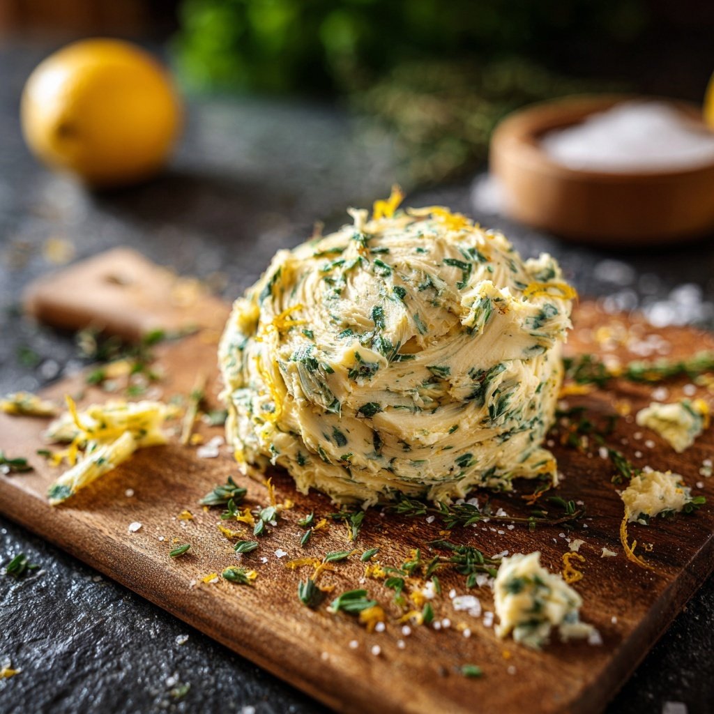Kräuterbutter Mit Zitrone