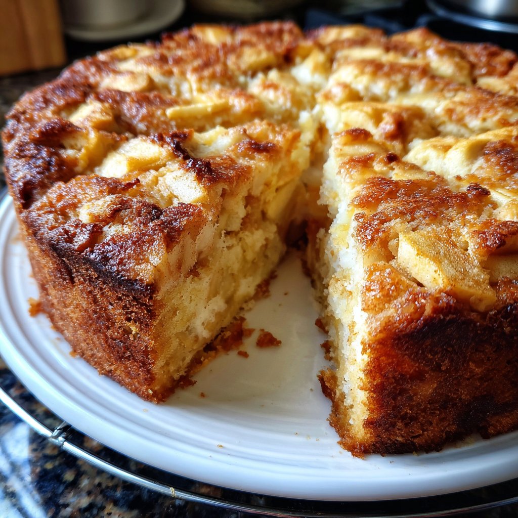 Gesunder Apfel-Zimt-Kuchen ohne Zucker