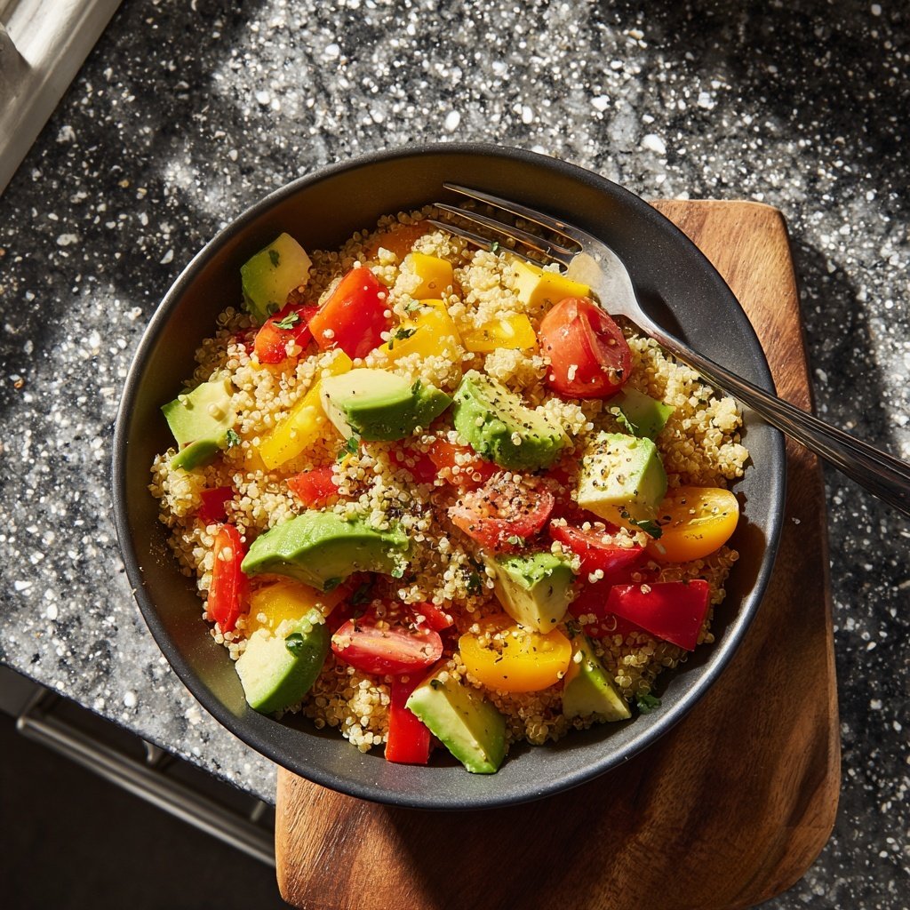 Kalorienarmes Abendessen Mit Quinoa