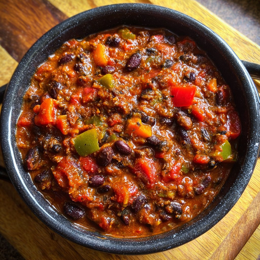 Chili sin Carne mit Bohnen