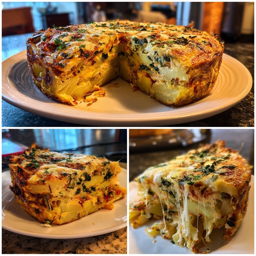 Vegetarischer Kartoffelauflauf