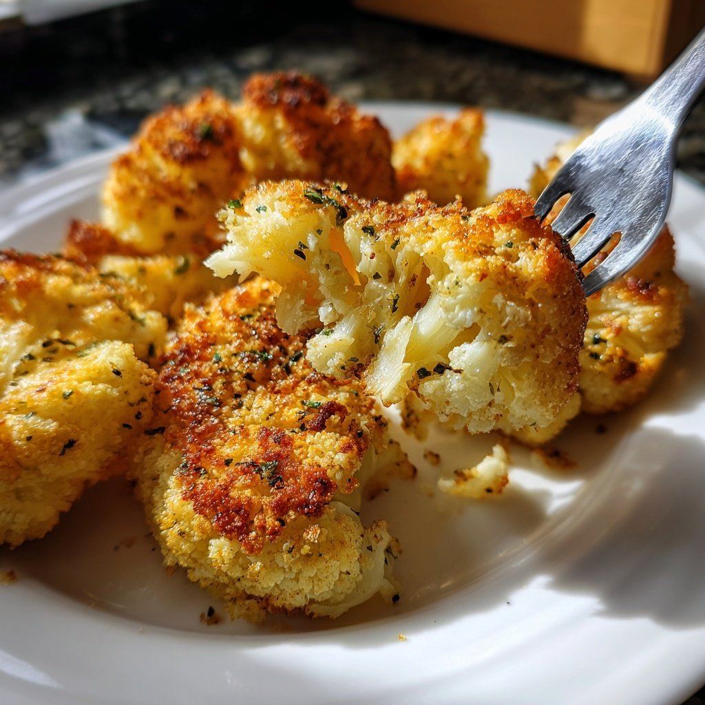 Blumenkohl Schnitzel Knusprig