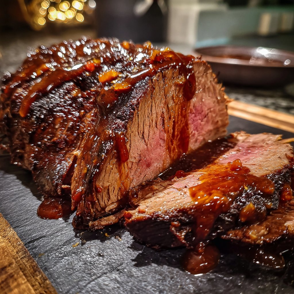 Rinderfilet mit Schokoladen-Chili-Sauce