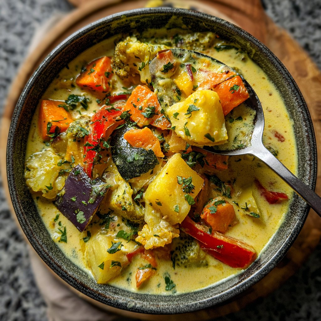 Gemüsecurry mit Kokosmilch