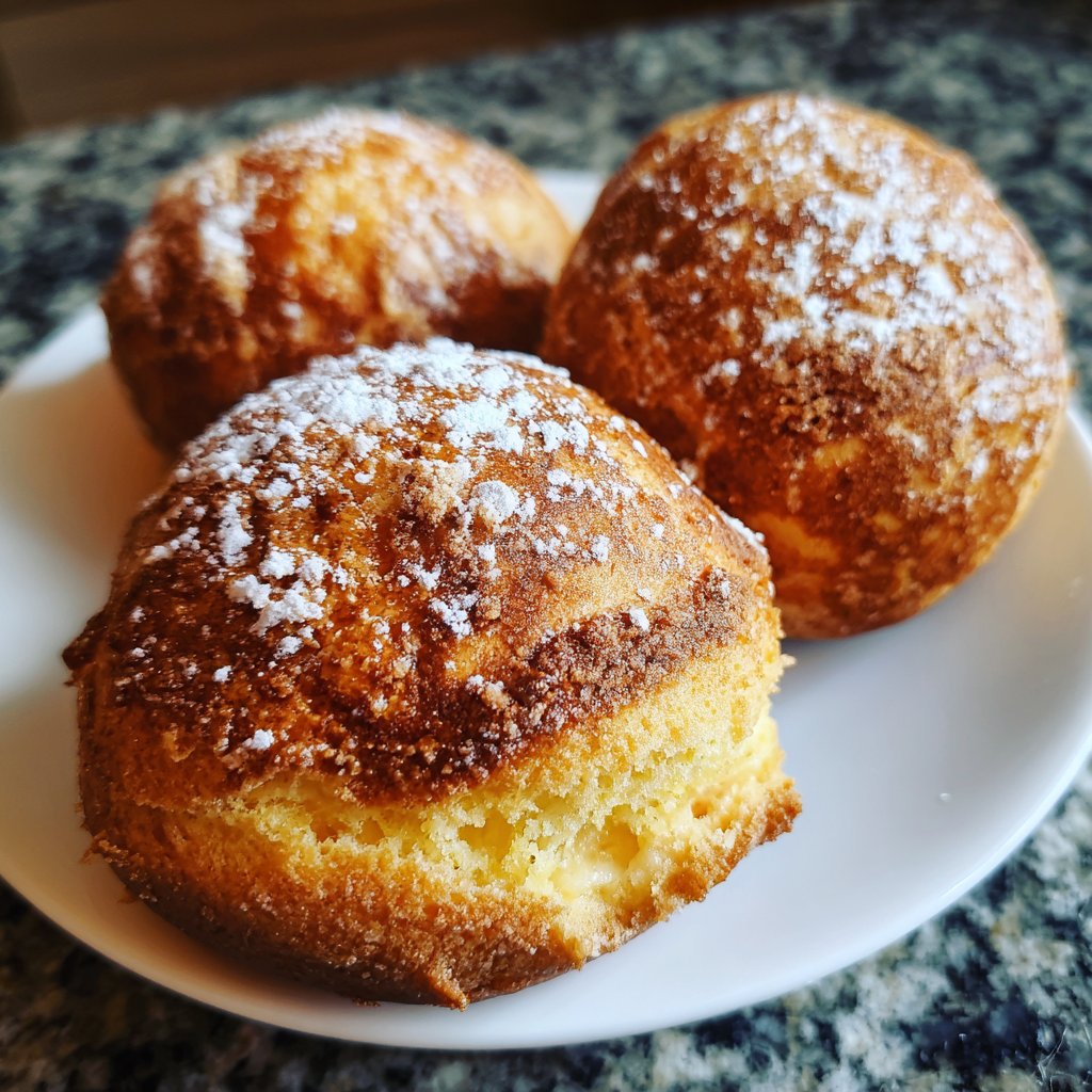 Quarkbällchen mit Vanillequark