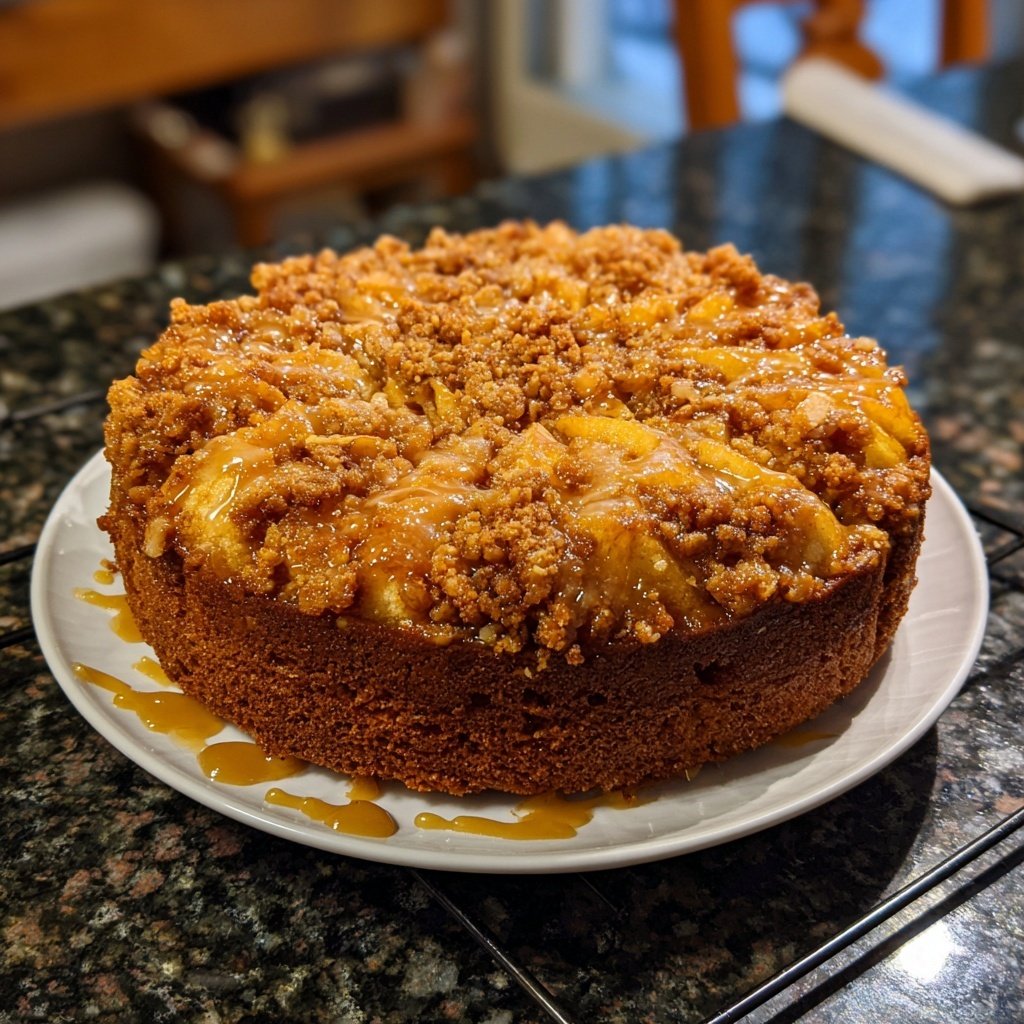 Karottenkuchen Mit Apfel Stücken