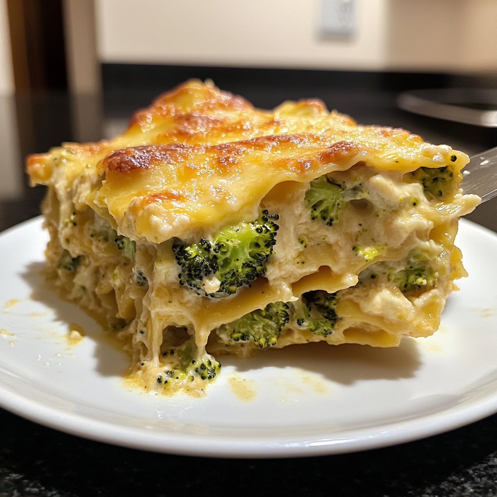 Lasagne mit Brokkoli