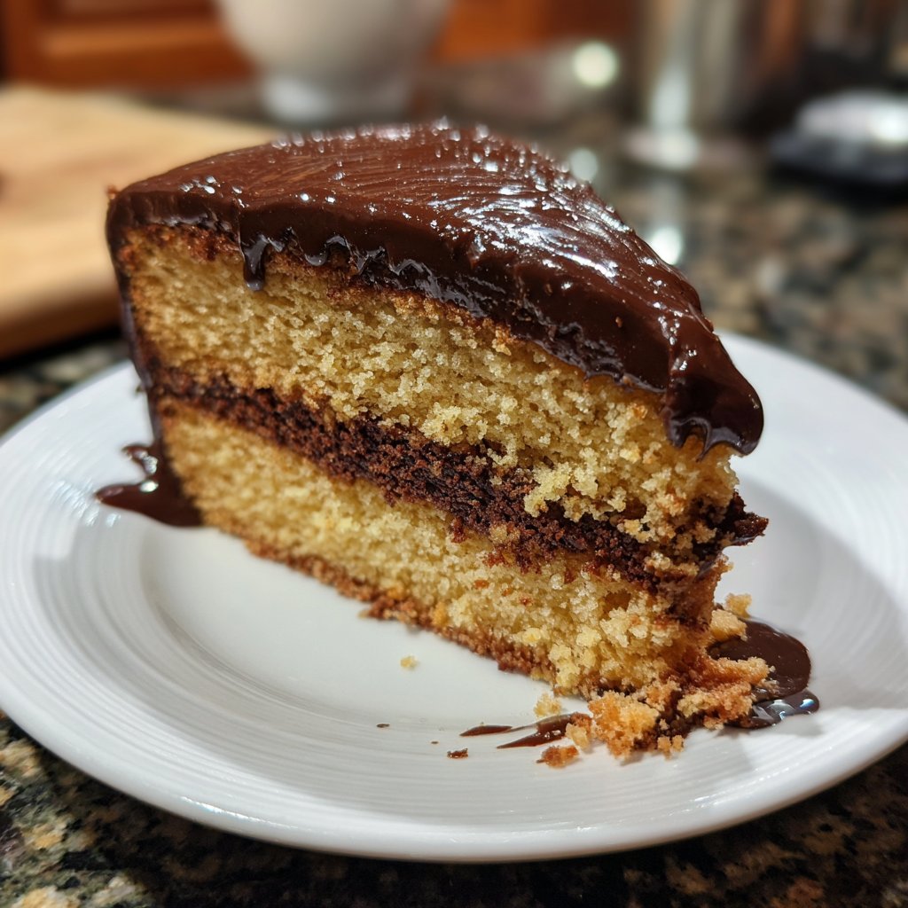 Geburtstagskuchen mit Schokolade
