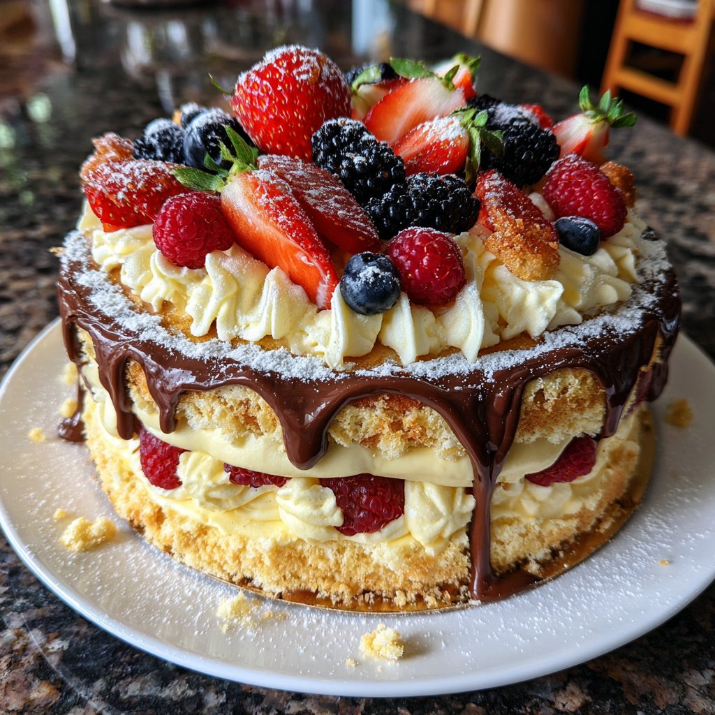 Geburtstagskuchen ohne Backen