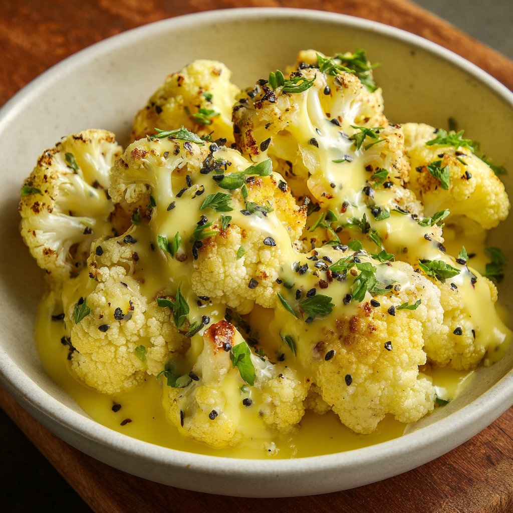 Blumenkohl mit Zitronensauce